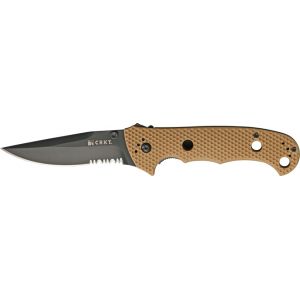 Columbia River Knife & Tool Hammond Desert Cruiser Black Partially Serrated Blade